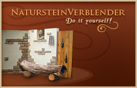 Natursteinverblender - Do it yourself!